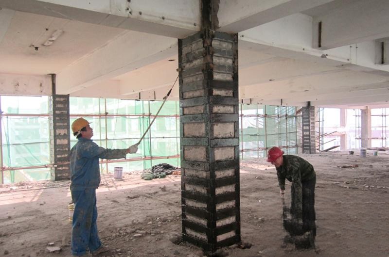 小板镇型钢外包钢加固施工的质量怎么做检测？